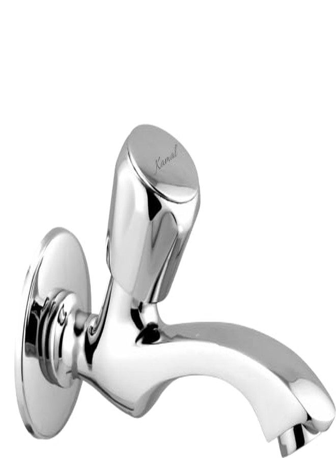 KAMAL Full Brass Long Body Bib Tap - Contessa Prime | Brass Conventional Design | German Tech Aerator Bib Tap Faucet (Wall Mount Installation Type) - Image 1